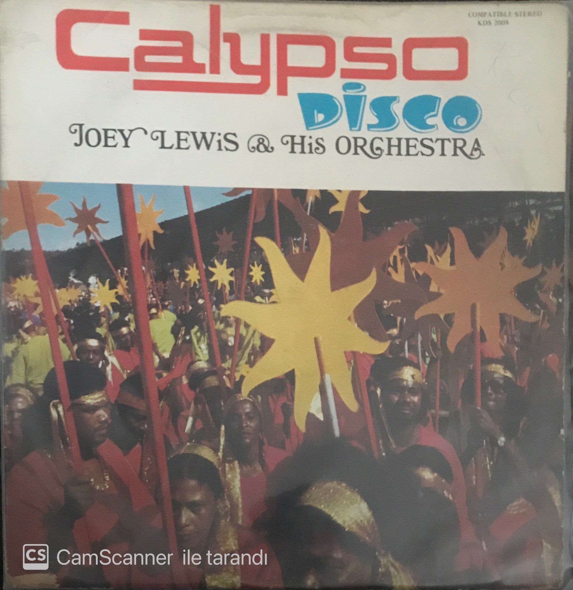 Joey Lewis & His Orchestra Calypso Disco LP
