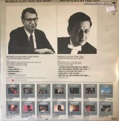Brubeck plays West Sıde Story Previn plays My Faır Lady LP