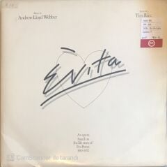 Andrew Llyod Webber Tim Rice Evita Premiere American Recording Double LP