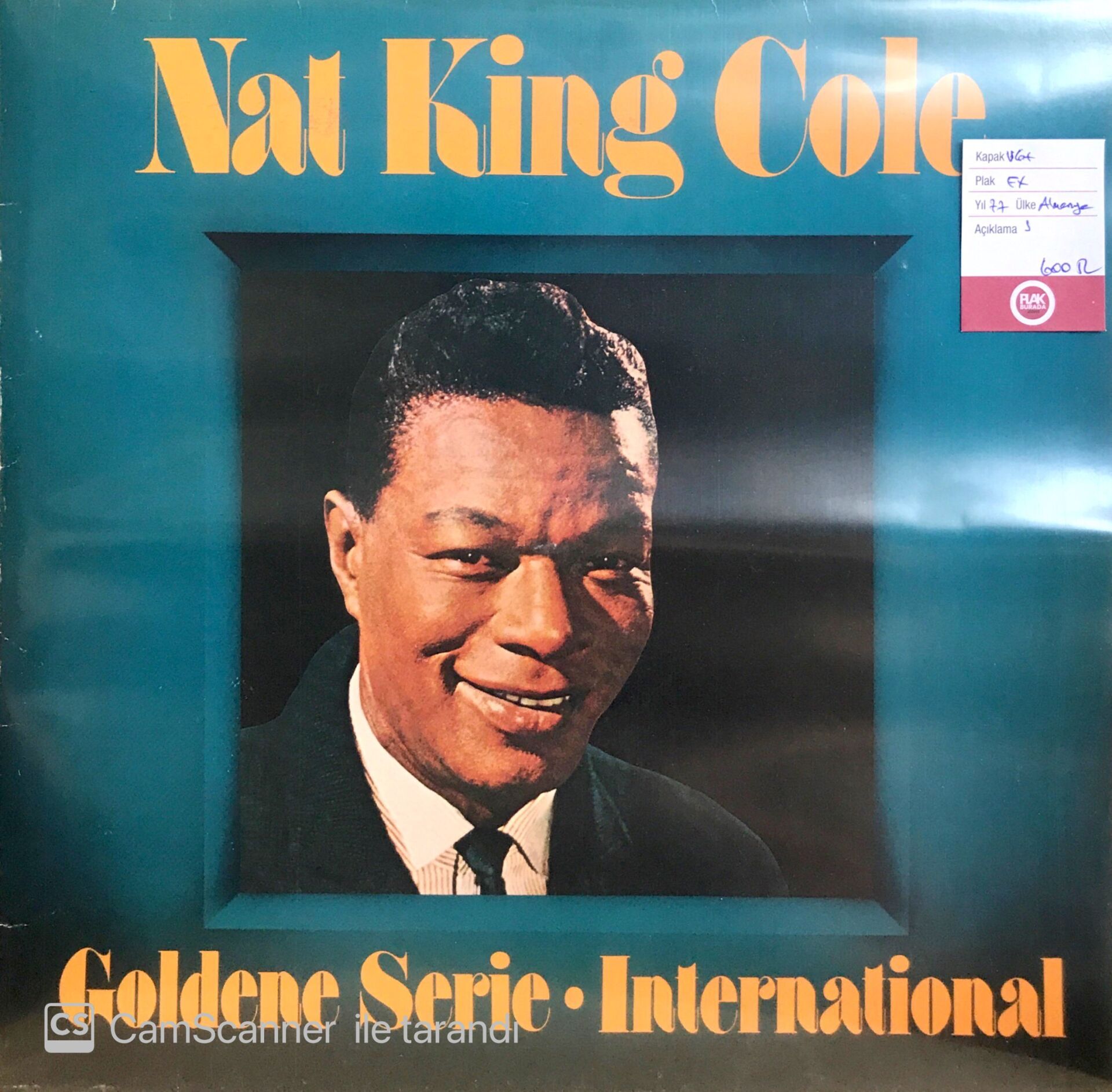 Nat King Cole / Goldene Serie - Internatonal LP