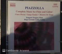 Piazzolla - Music For Flute And Guitar CD