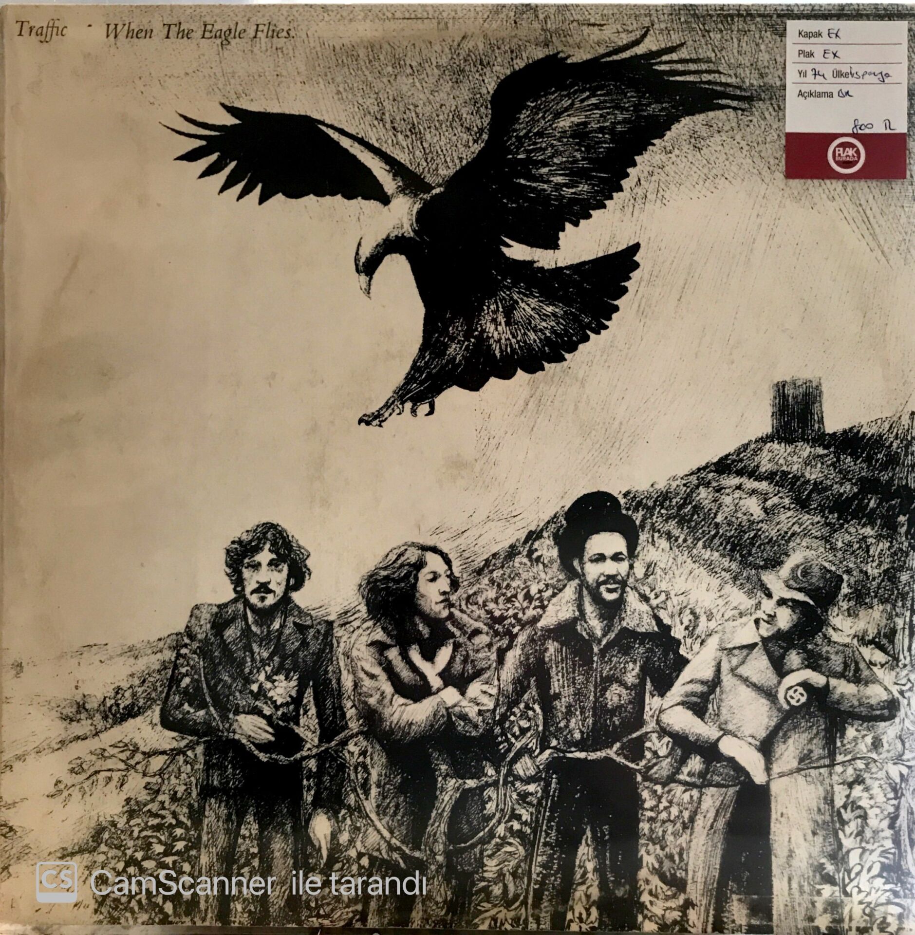 Traffic When the Eagles Flies LP