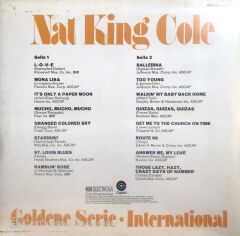 Nat King Cole / Goldene Serie - Internatonal LP