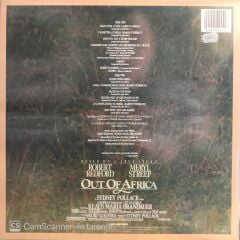 Music From Original Motion Picture Soundtrack ''Out Of Africa''  LP