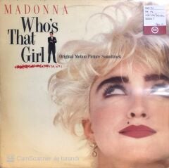 Madonna - Who's That Girl Original Motion Picture Soundtrack LP