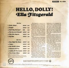 Ella Fitzgerald Hello Dolly LP