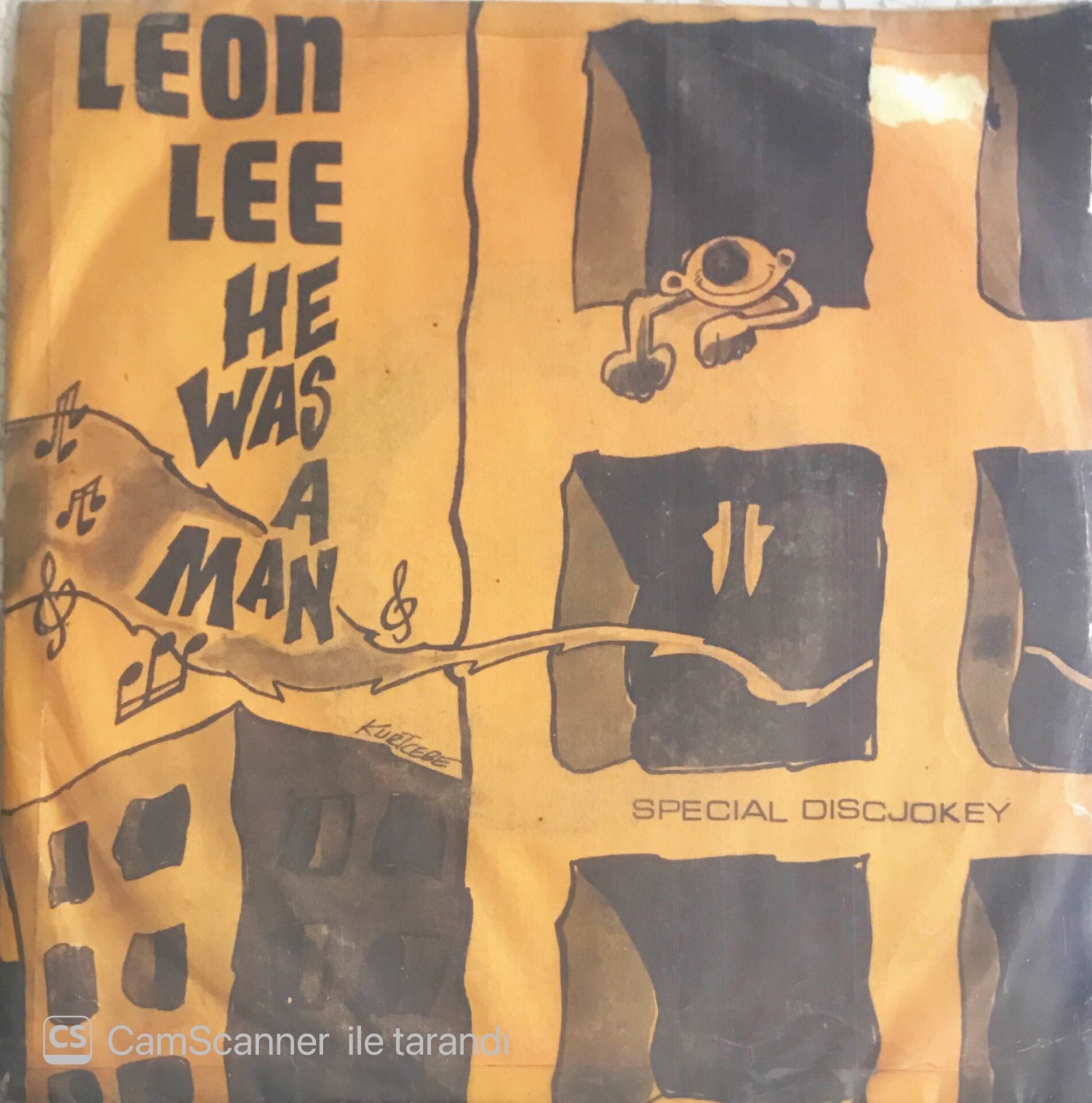 Leon Lee - He Was A Man - 45'lik