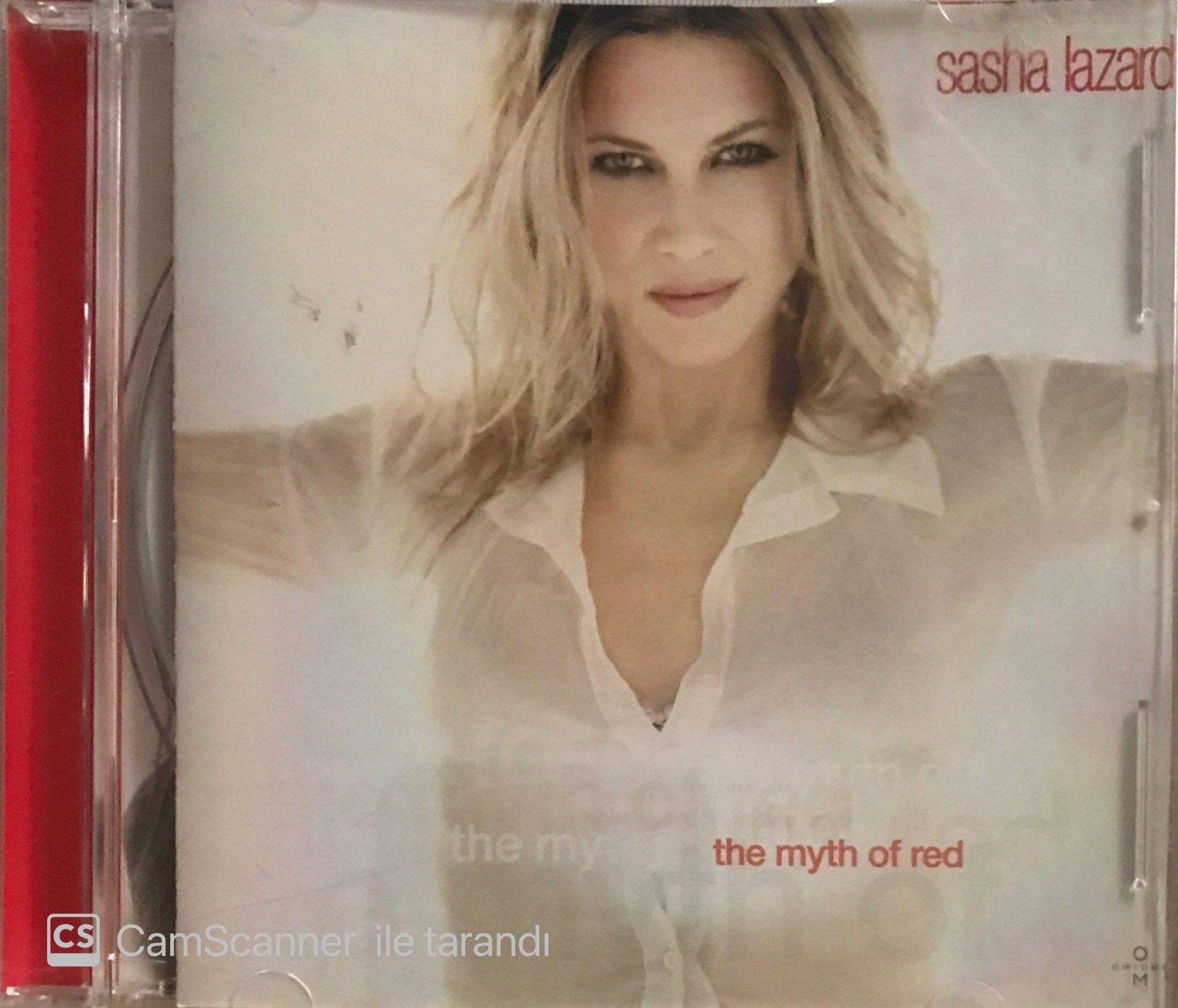 Sasha Lazard The Myth Of Red CD