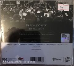 Kerem Görsev - To Bill Evans CD