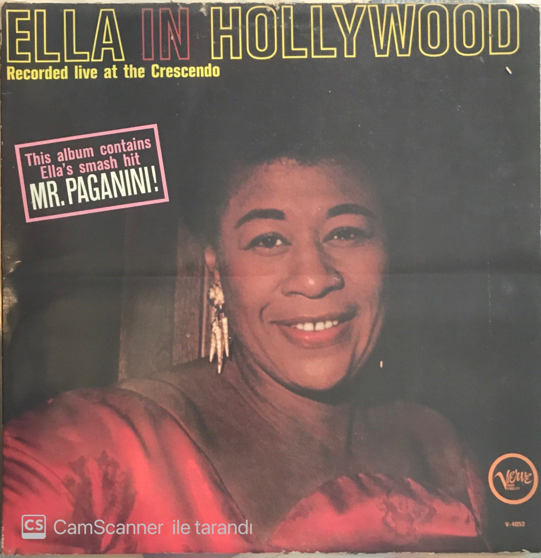 Ella In Hollywood LP