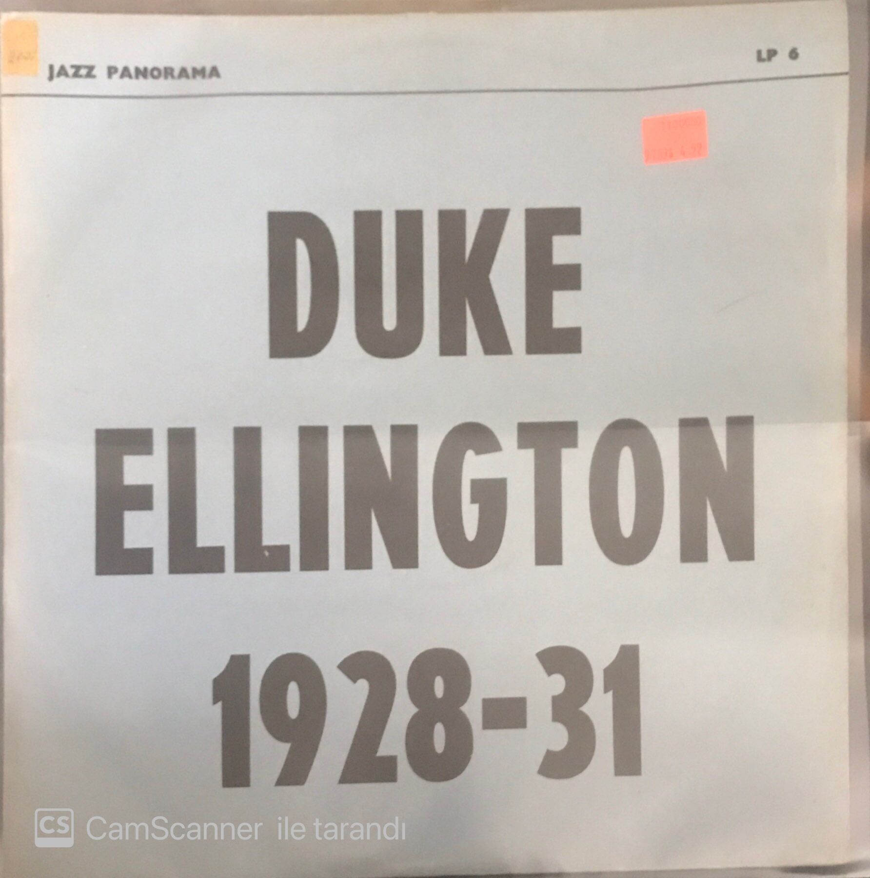 Duke Ellington 1928-31 LP