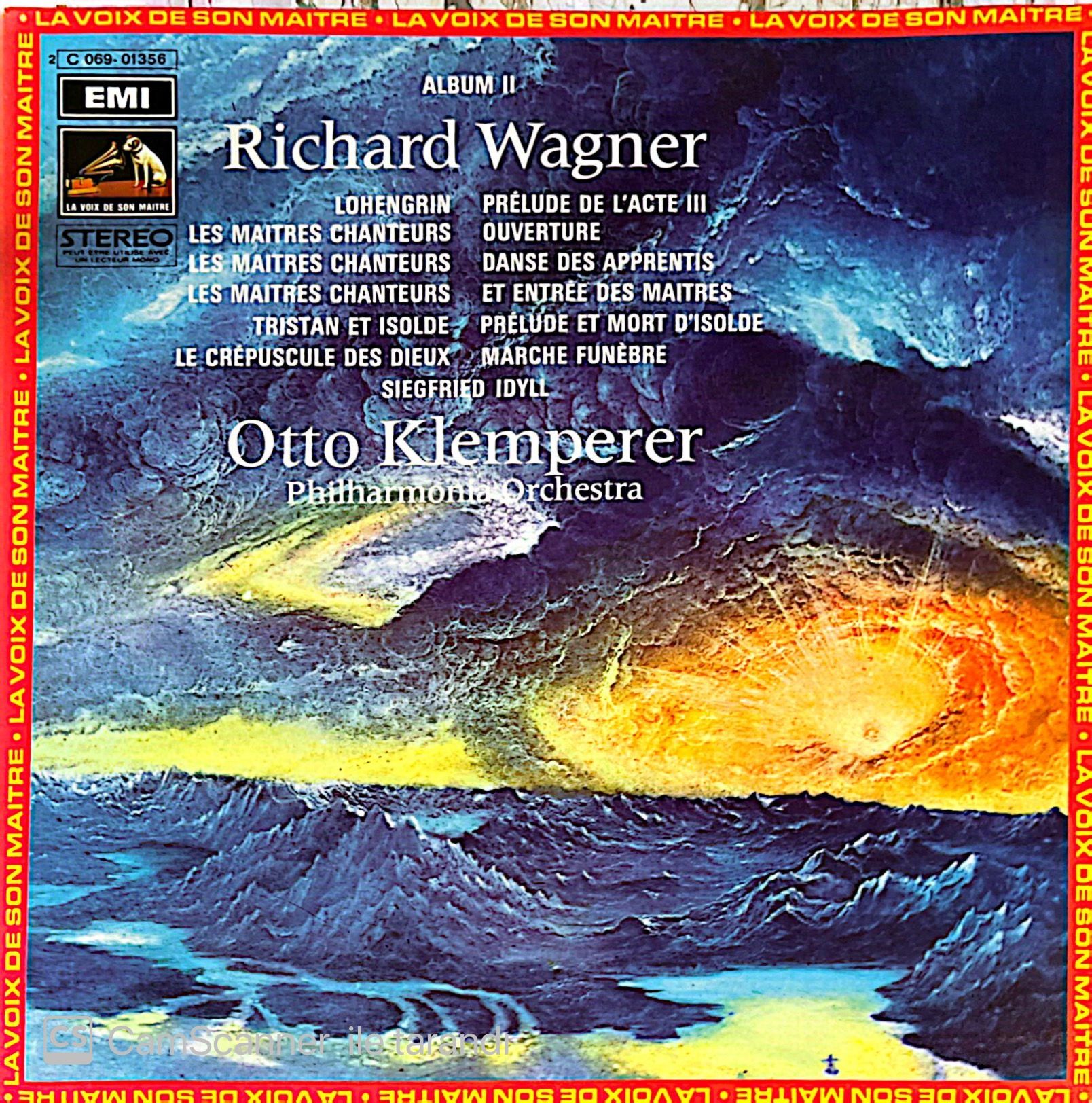 Album II Richard Wagner - Ouvertures - Klemperer LP