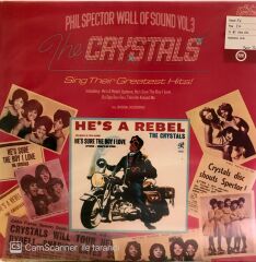 Phil Spector Wall of Sound Vol.3 The Crystals LP