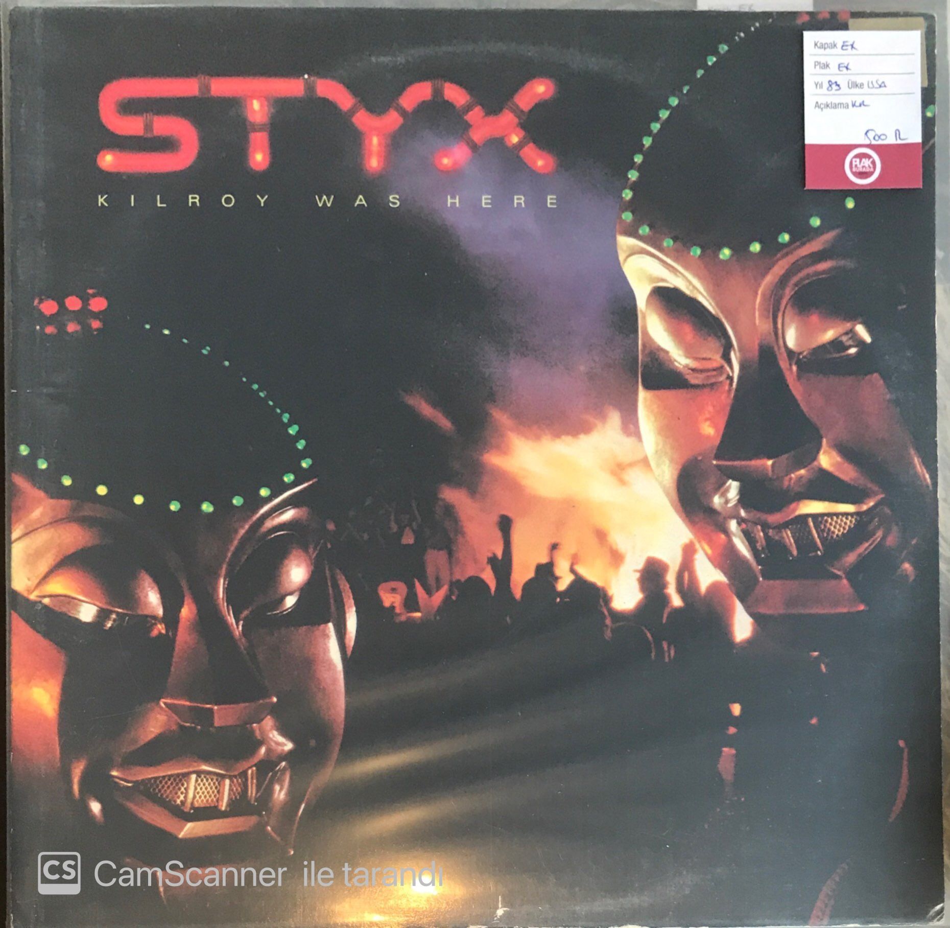Styx - Kilroy Was Here LP