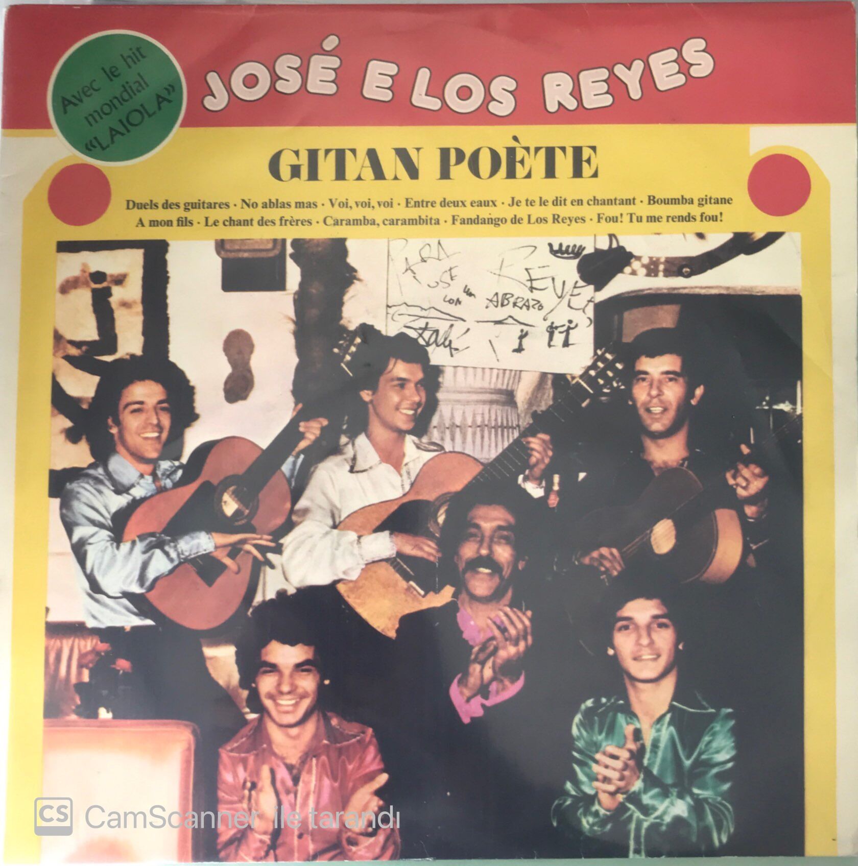 Jose E Los Reyes - Gitan Poete LP