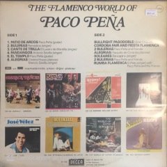 The Flamenco World Of Paco Pena LP