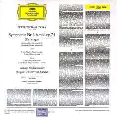 Peter Tschaikowsky Symohonie Nr.6 H-Moll Pathetique LP