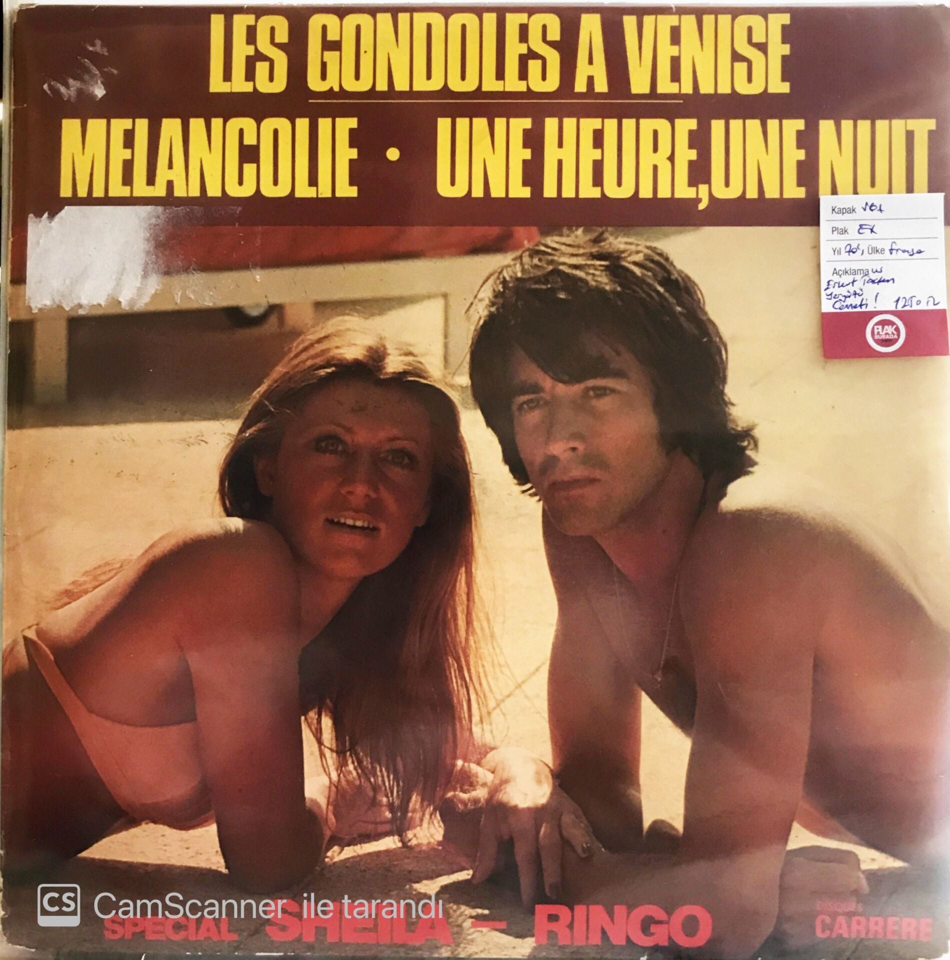 Les Gondoles a Venise LP