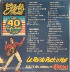 Elvis Presley Le Roi Du Rock 'n' Roll Les 40 Plus Grands Succes Double LP