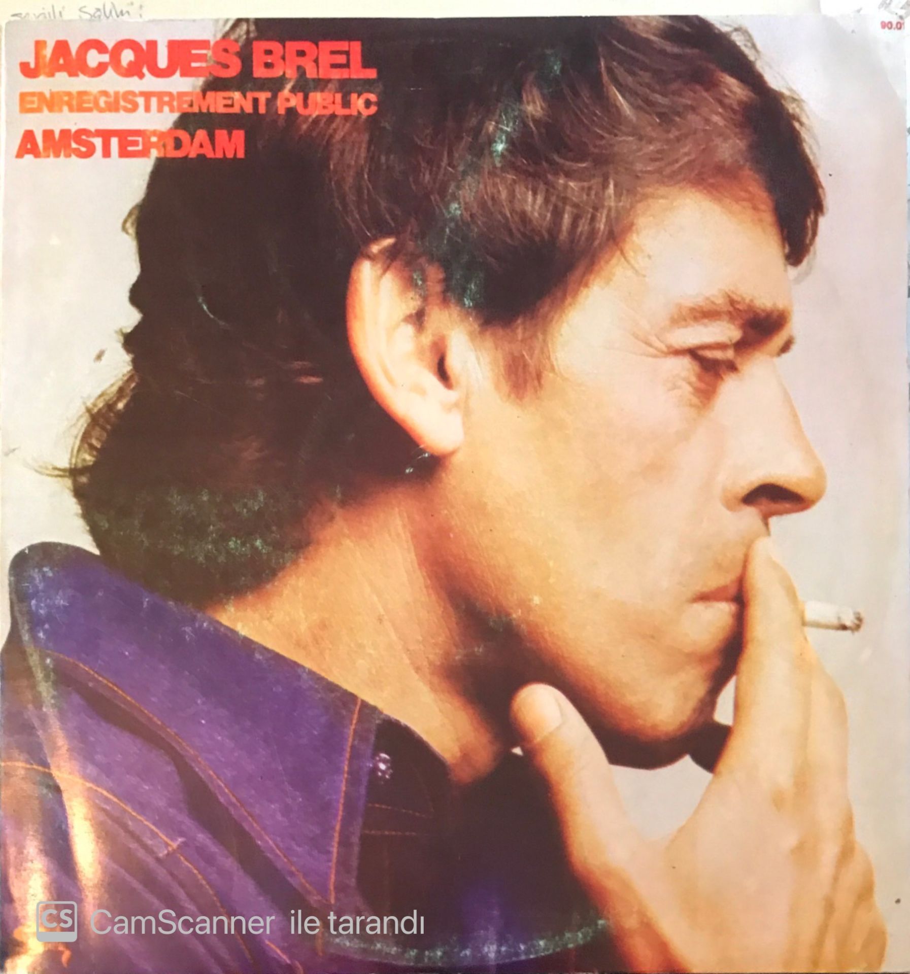 Jacques Brel - Enregistrement Public Amsterdam LP