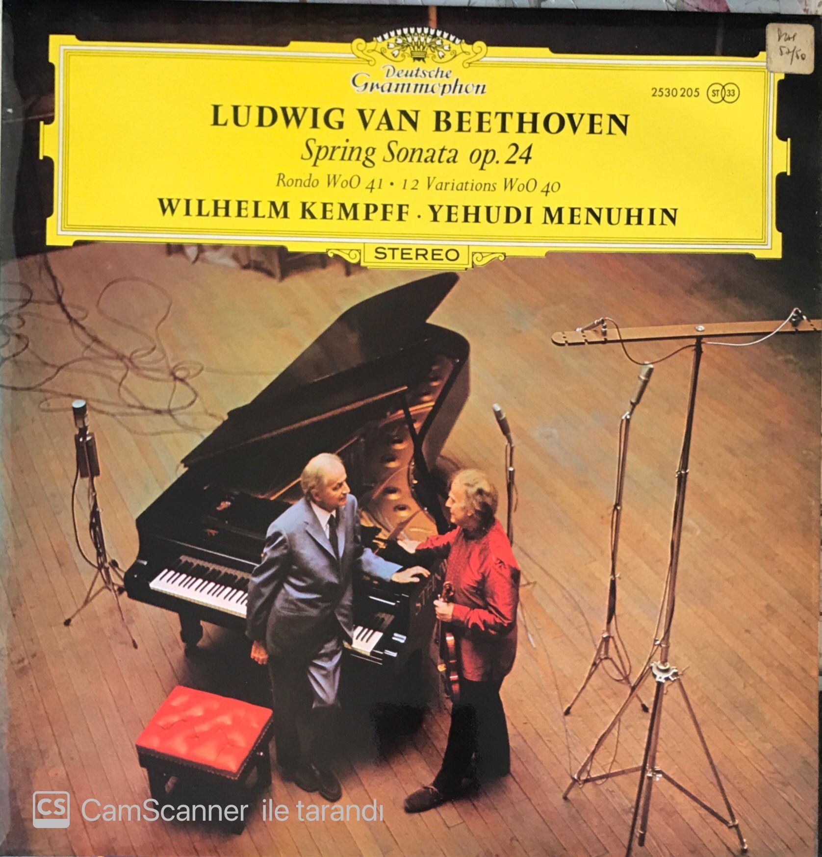 Ludwig Van Beethoven Spring Sonata op.24 LP
