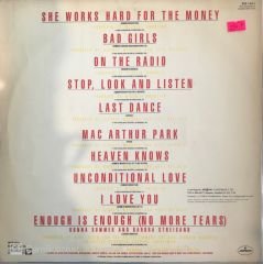 Donna Summer - The Summer Greatest Collection LP