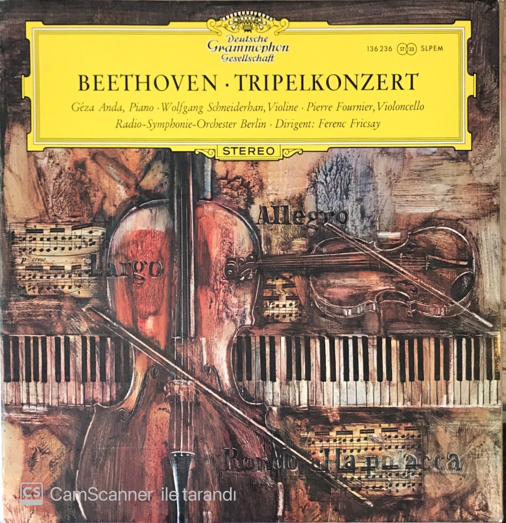 Beethoven Tripelkonzert LP