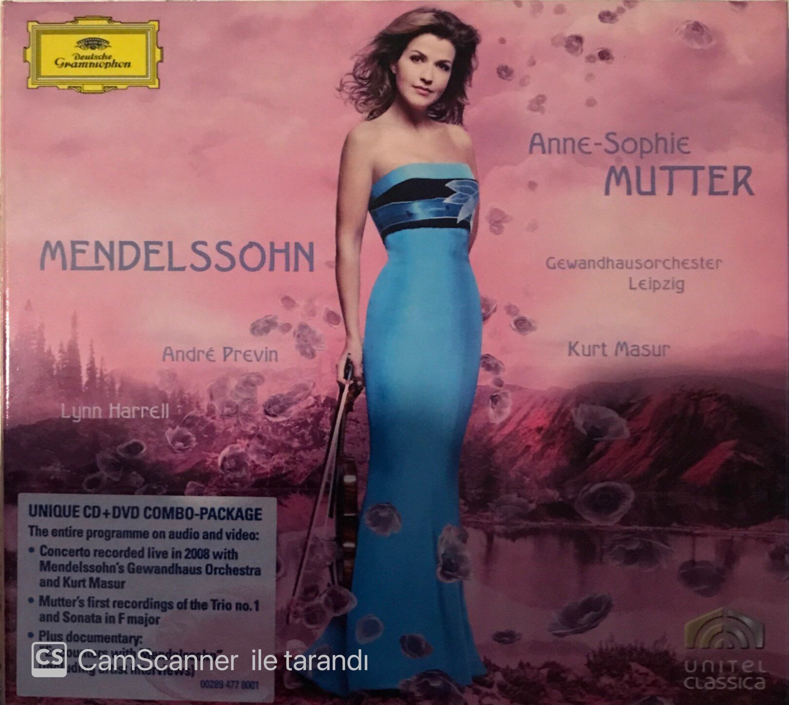 Mendelssohn - Anne Sophie Mutter CD + DVD