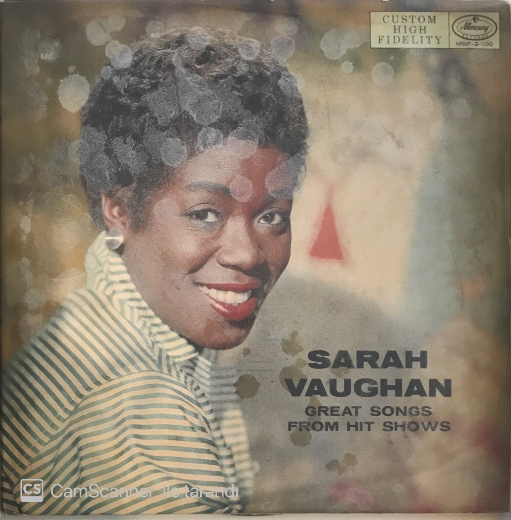 Sarah Vaughan - Great Songs From Hit Shows Double LP