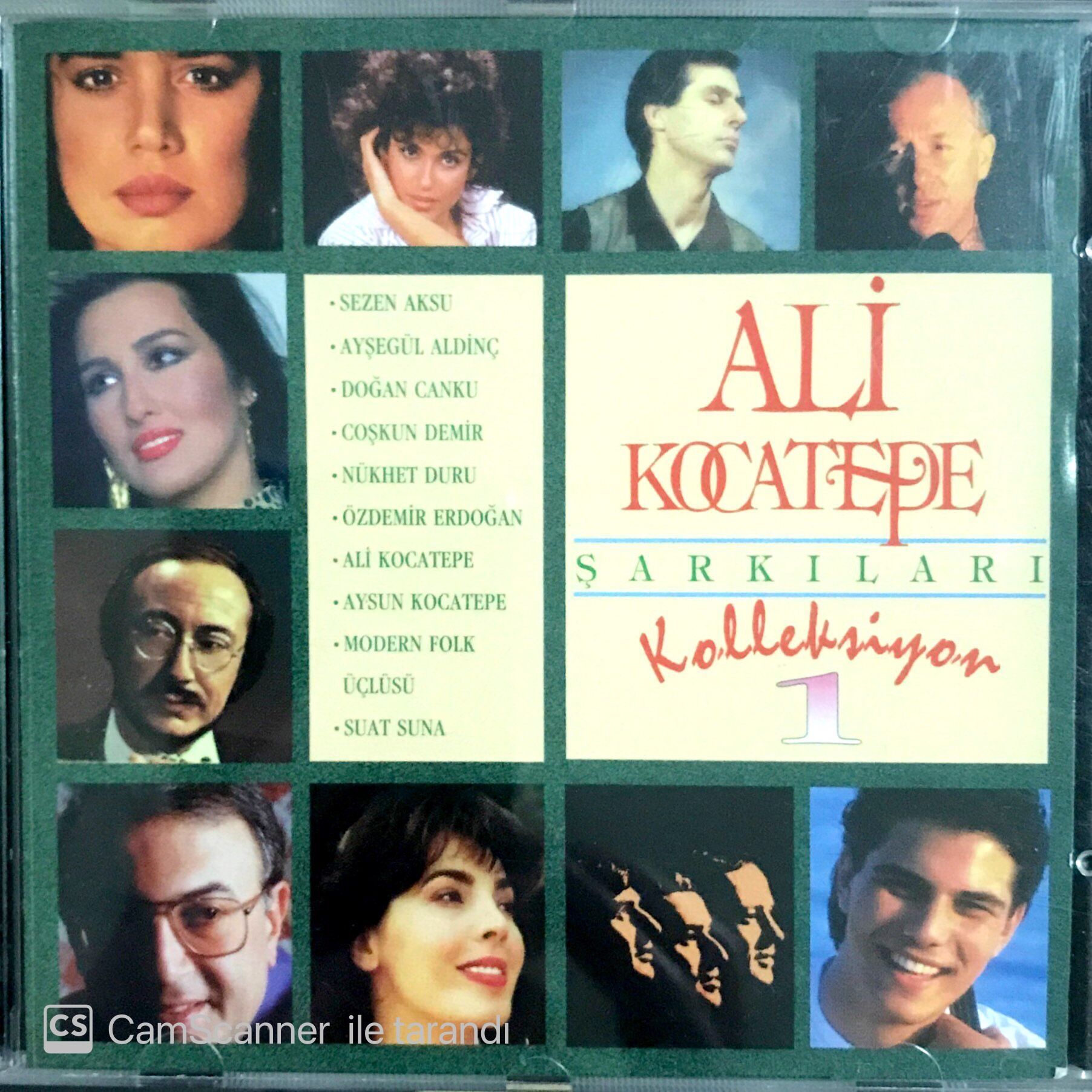 Ali Kocatepe Şarkıları CD
