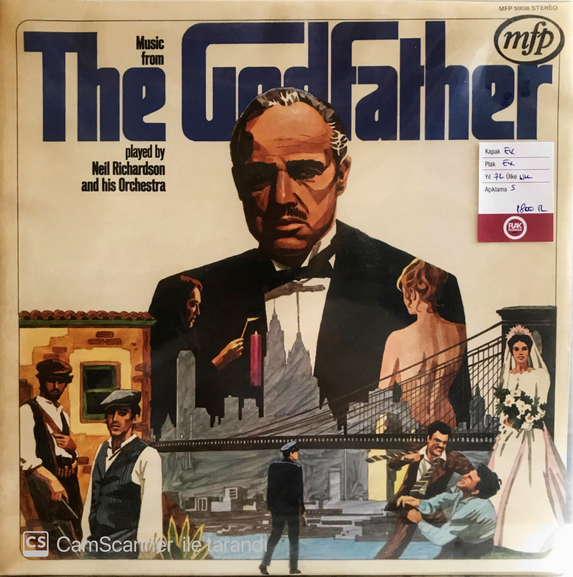 The Godfather Soundtrack LP