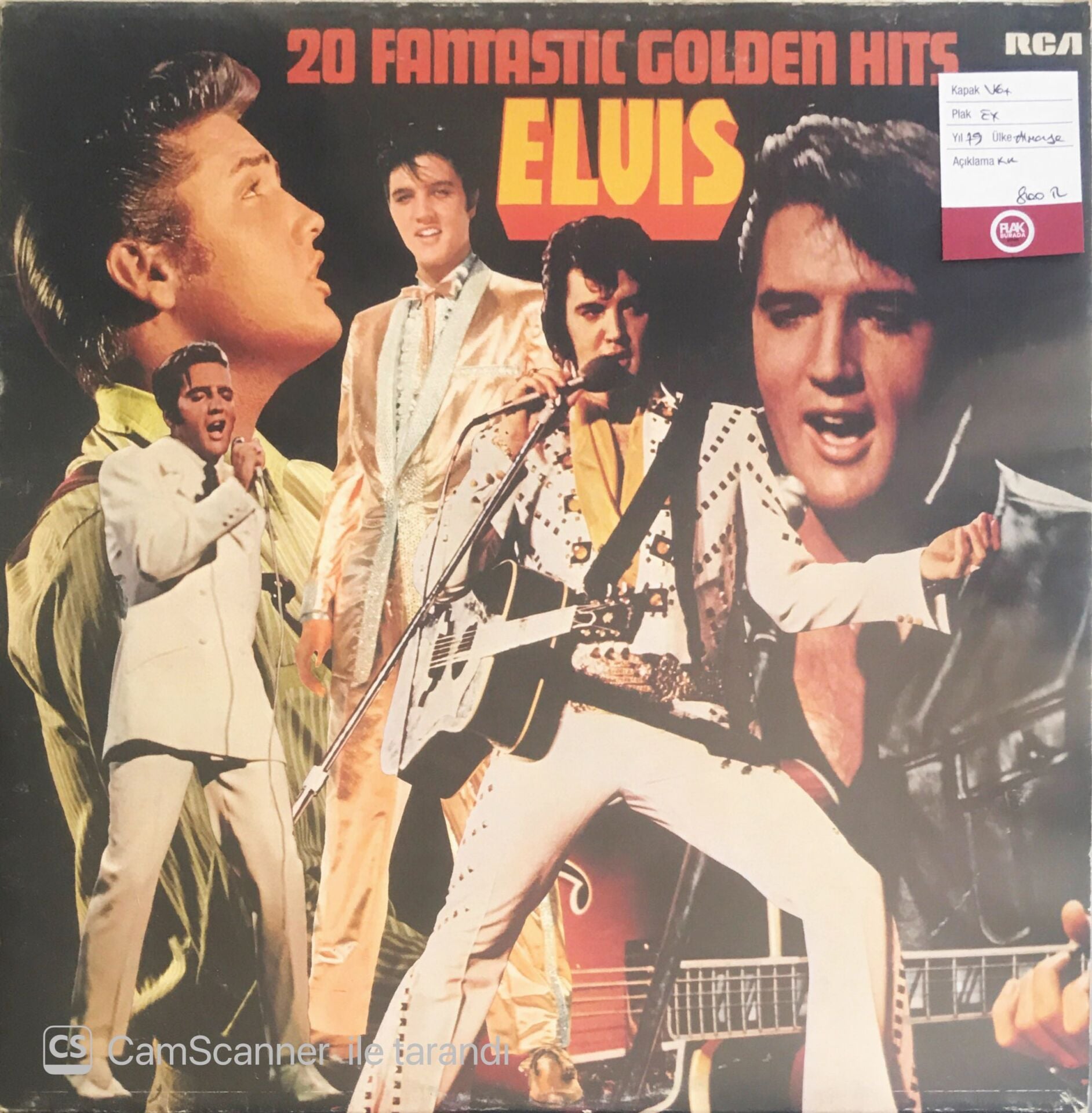 Elvis Presley - 20 Fantastic Golden Hits - LP