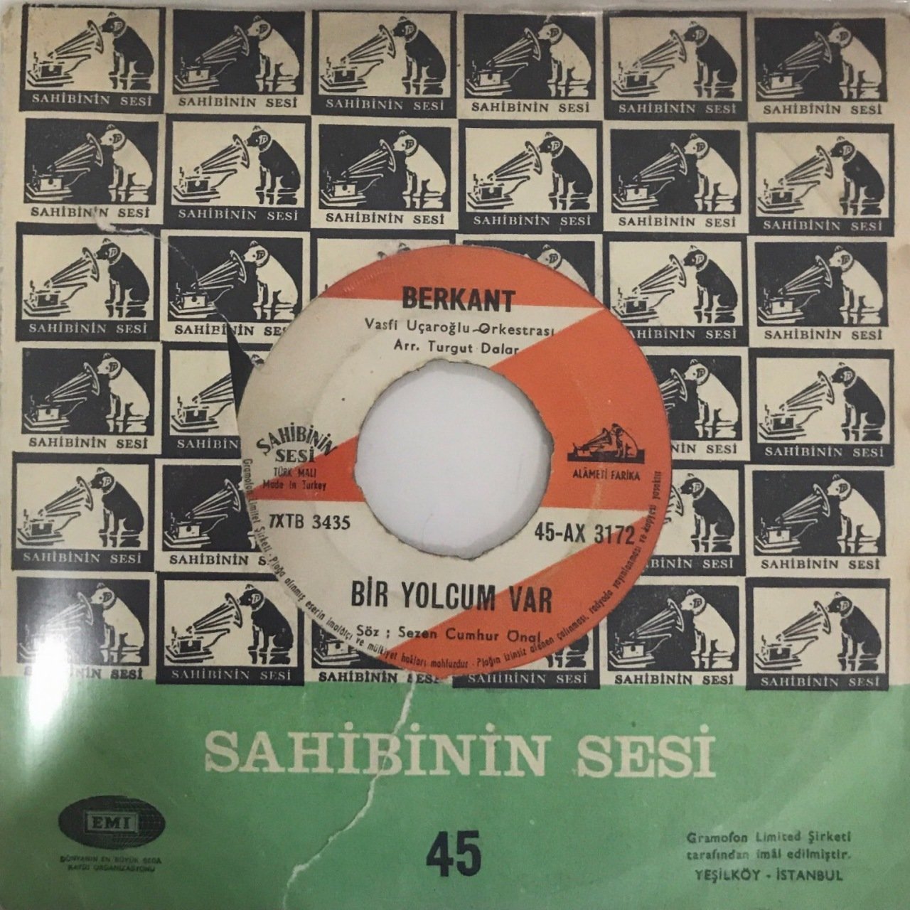Berkant Vasfi Uçaroğlu Orkestrası Ah Bekarlık Ah Sultanlık 45lik