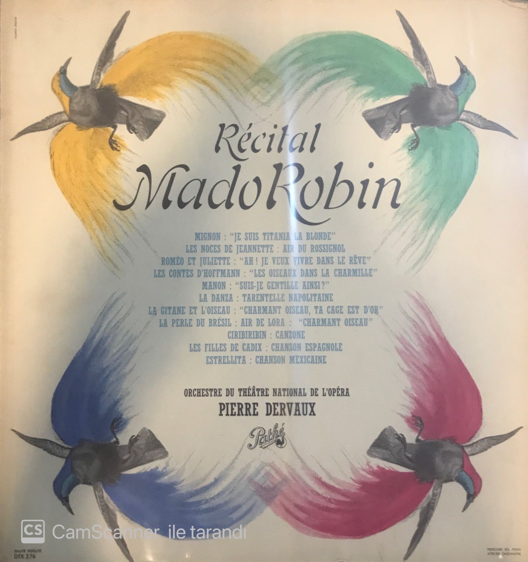 Recital Mado Robin LP