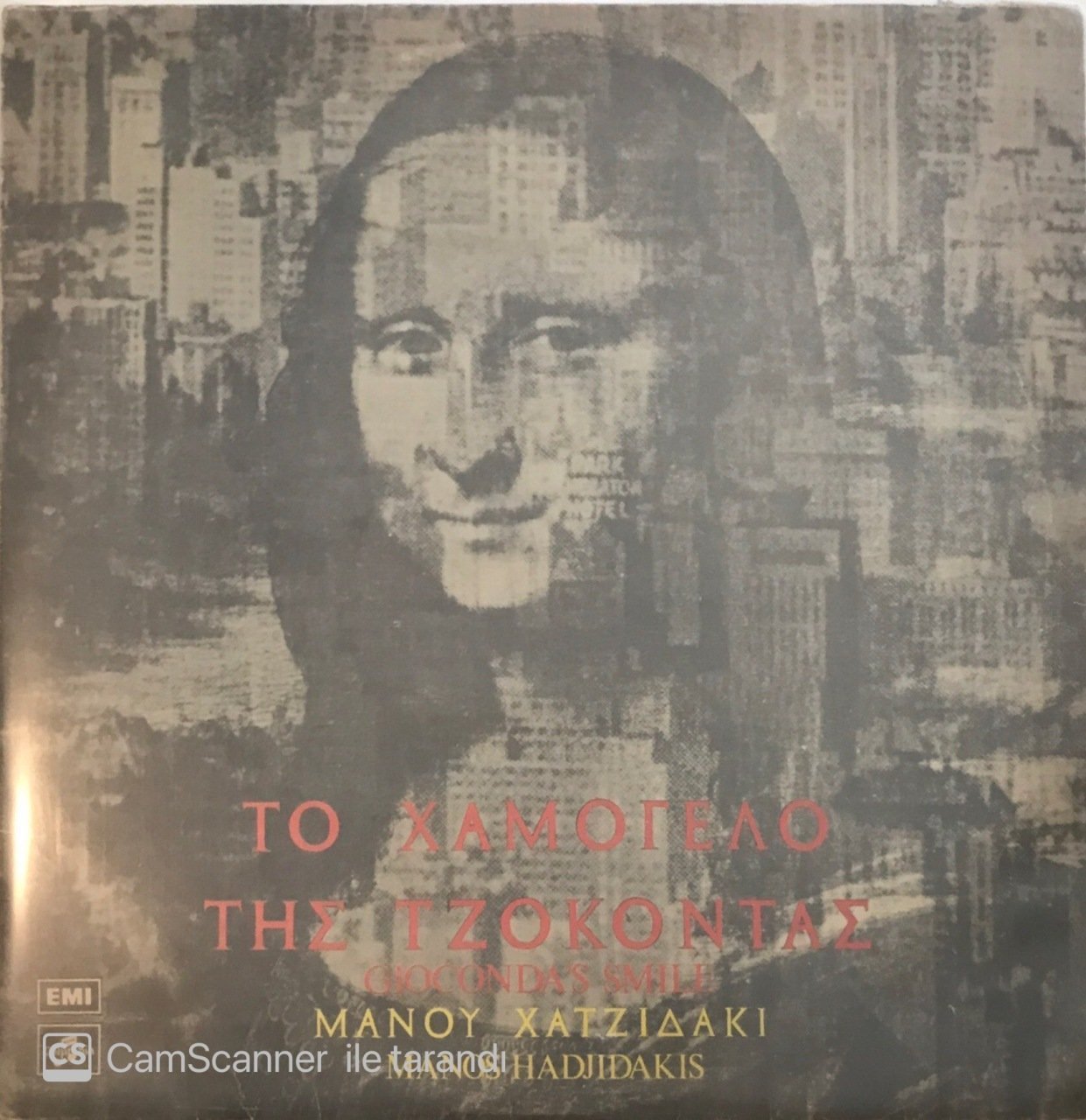 Manos Hadjidakis * - The Smile of Gioconda LP