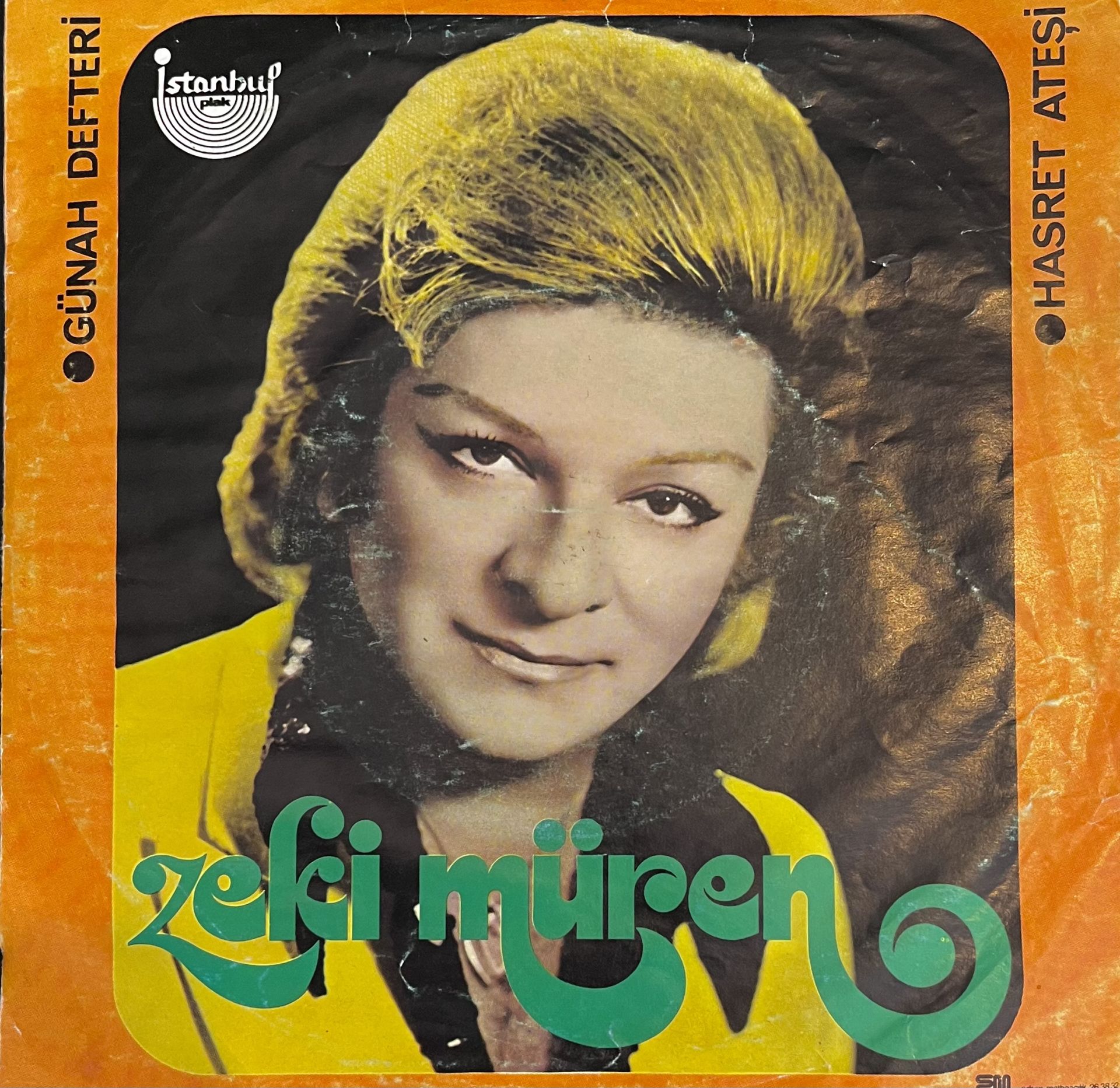 Zeki Müren - Günah Defteri / Hasret Ateşi  45lik