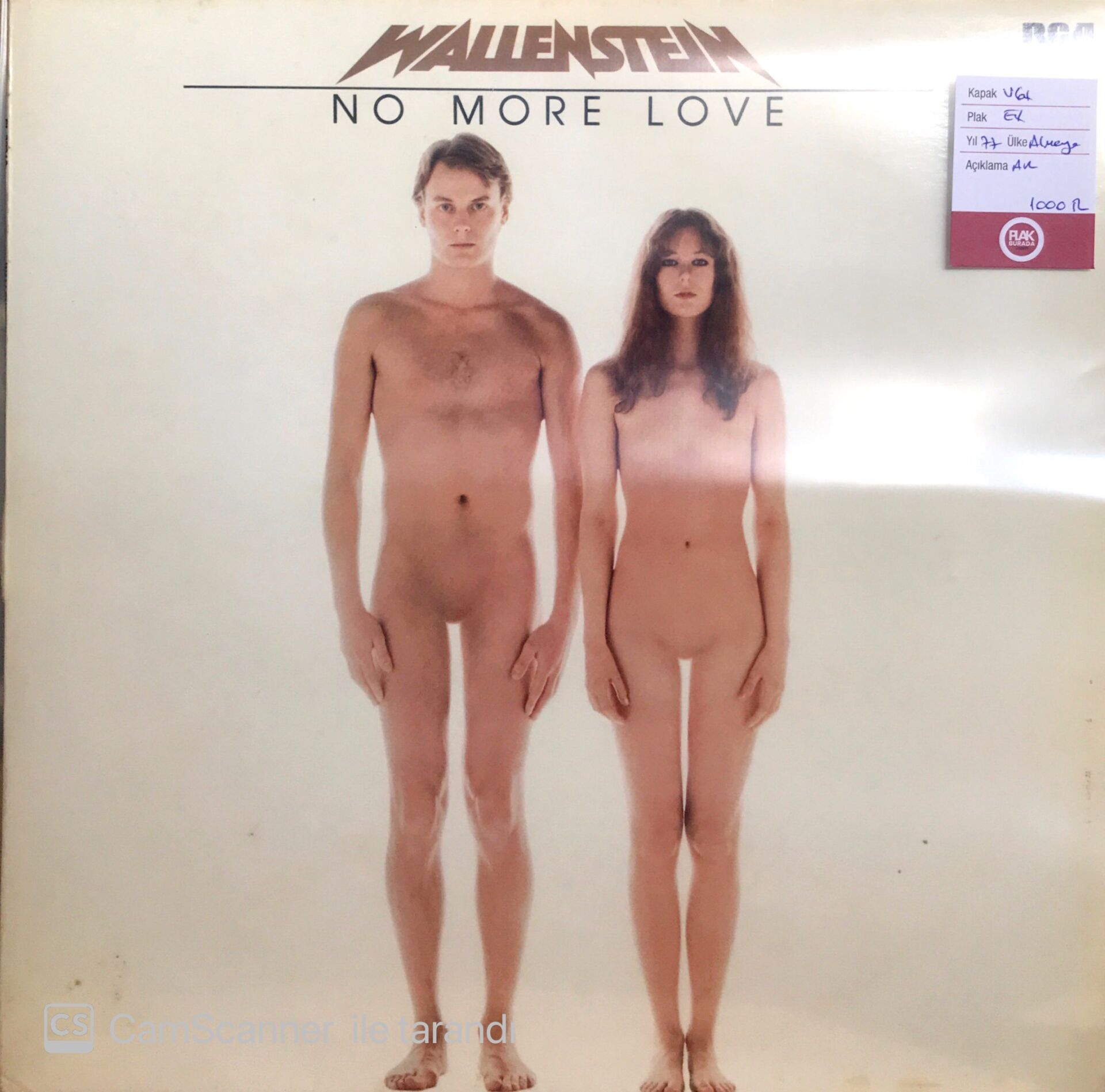 Wallenstein / No More Love LP