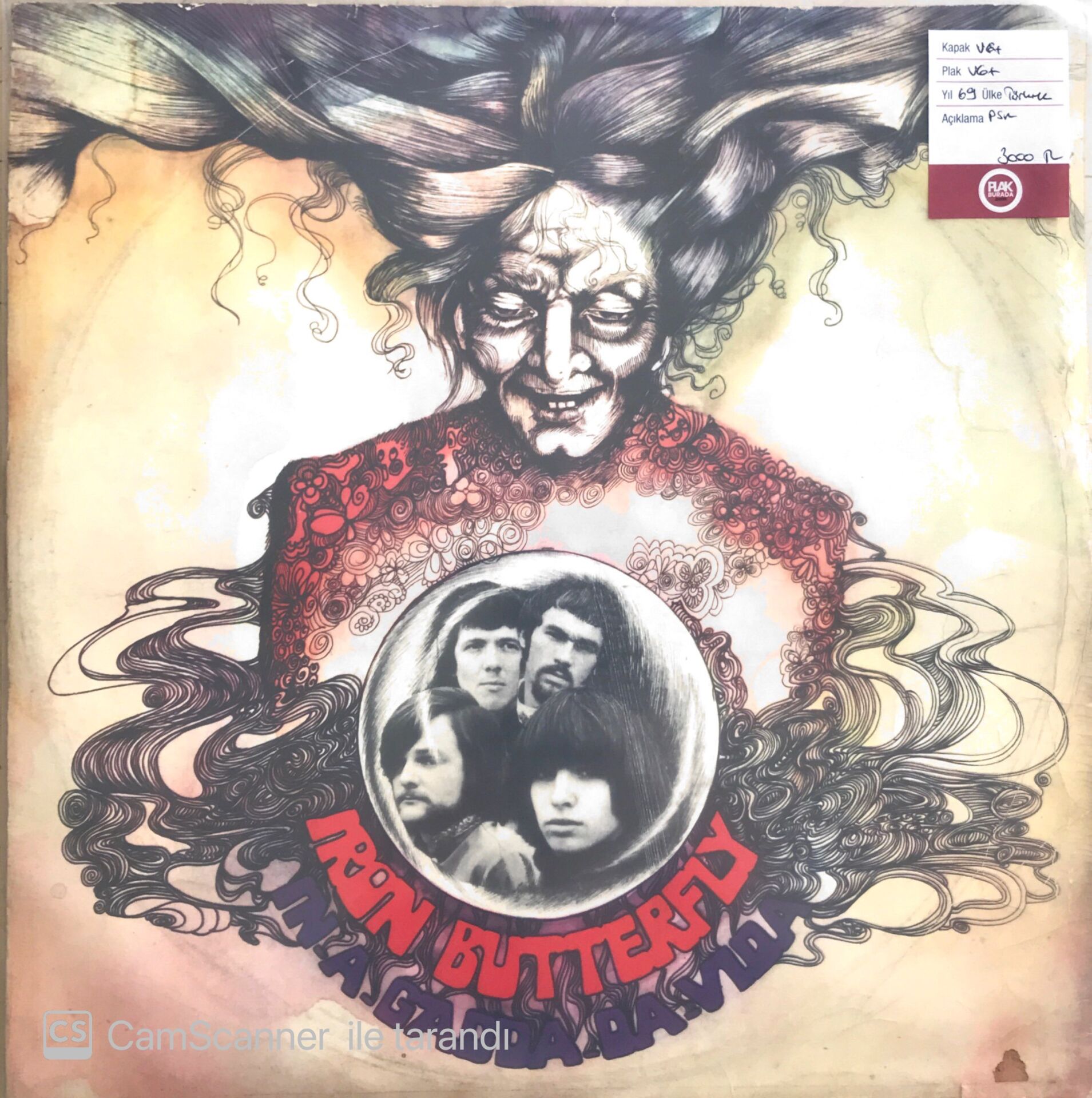 The Iron Butterfly - In-A-Gadda-Da-Vida LP