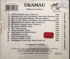 Ukamau Folklore De Bolivia CD