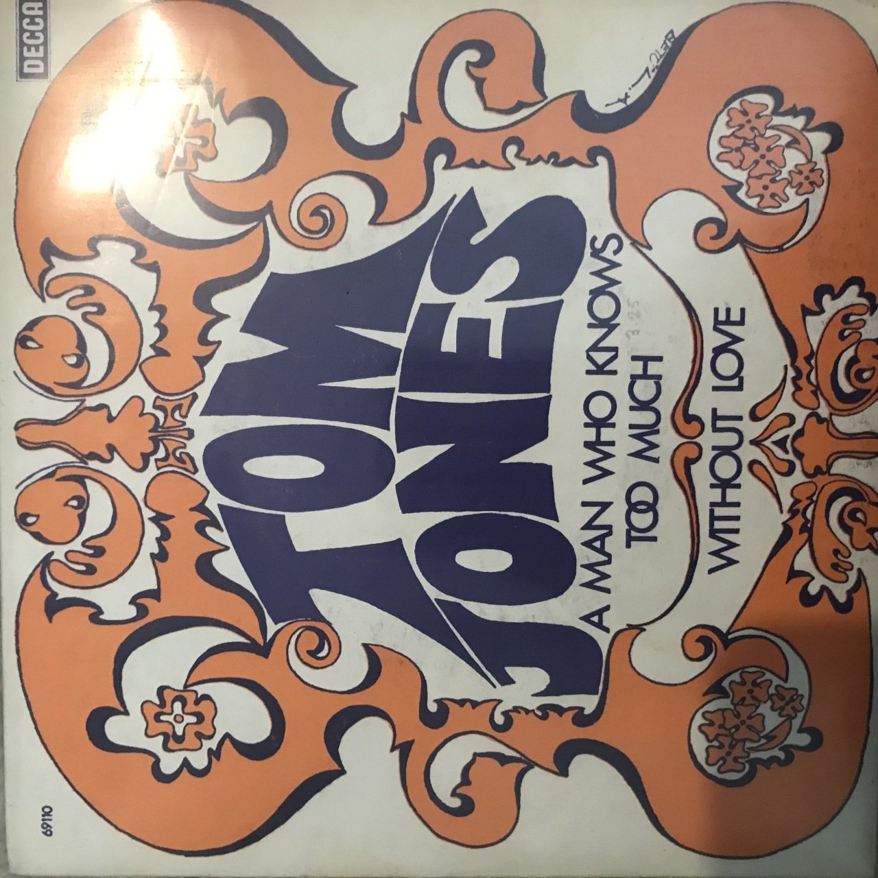 Tom Jones Without Love 45lik