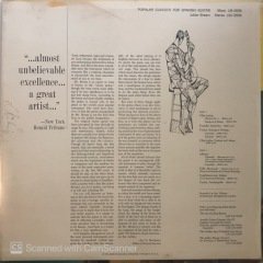 Julian Bream Popular Classics For Spanish Guitar LP