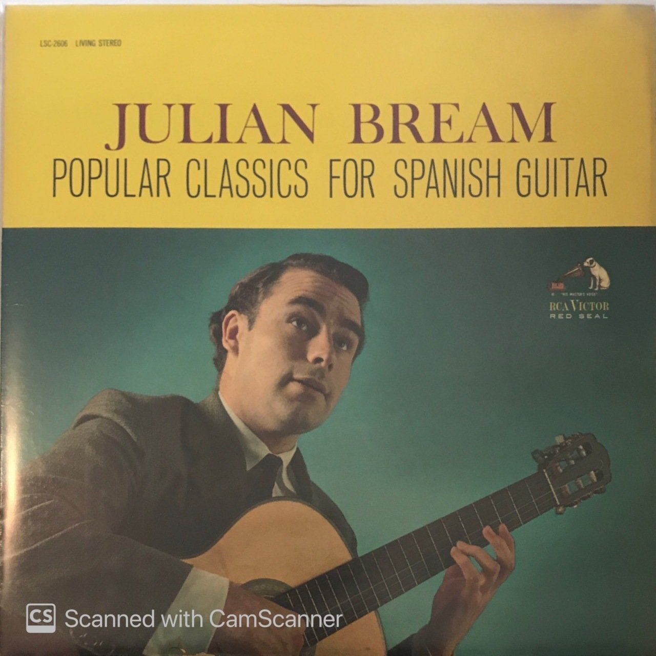 Julian Bream Popular Classics For Spanish Guitar LP