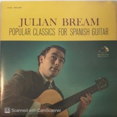 Julian Bream Popular Classics For Spanish Guitar LP