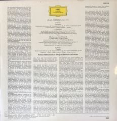 Jean Sibelius Finlandia Valse Triste Berliner Philharmoniker - Herbert Von Karajan LP