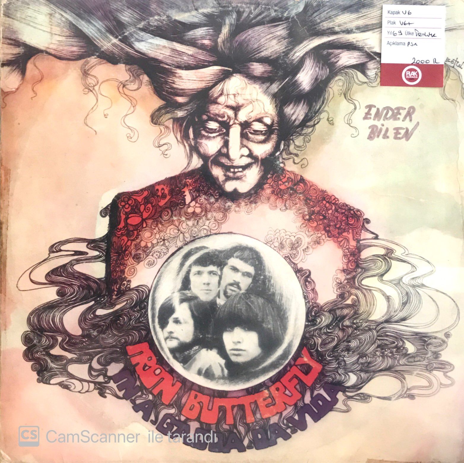 The Iron Butterfly / In-A-Gadda-Da-Vida LP