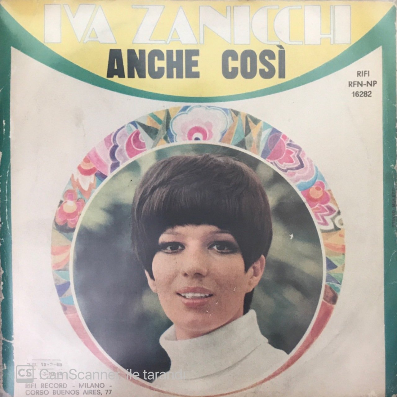 Iva Zanicchi Anche Cosi 45lik