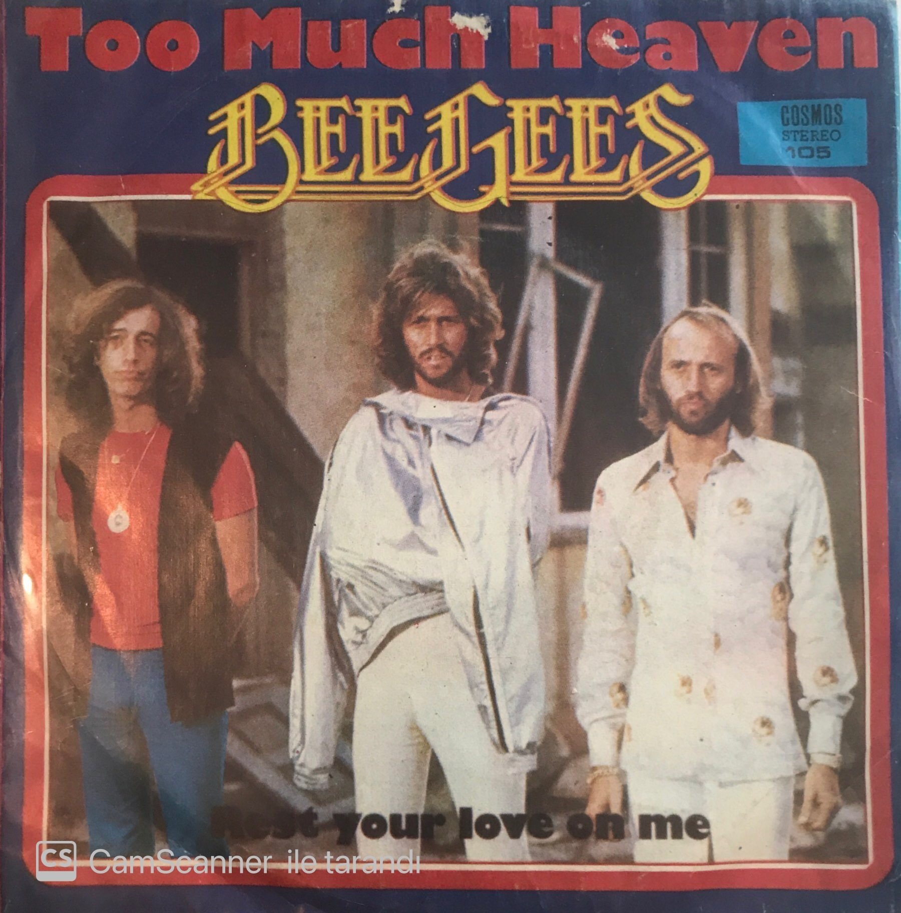 Bee Gees Too Much Heaven 45lik