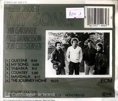 Keith Jarrett My Song CD