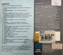Quimantu Camino Al Sol (Road To The Sun) CD