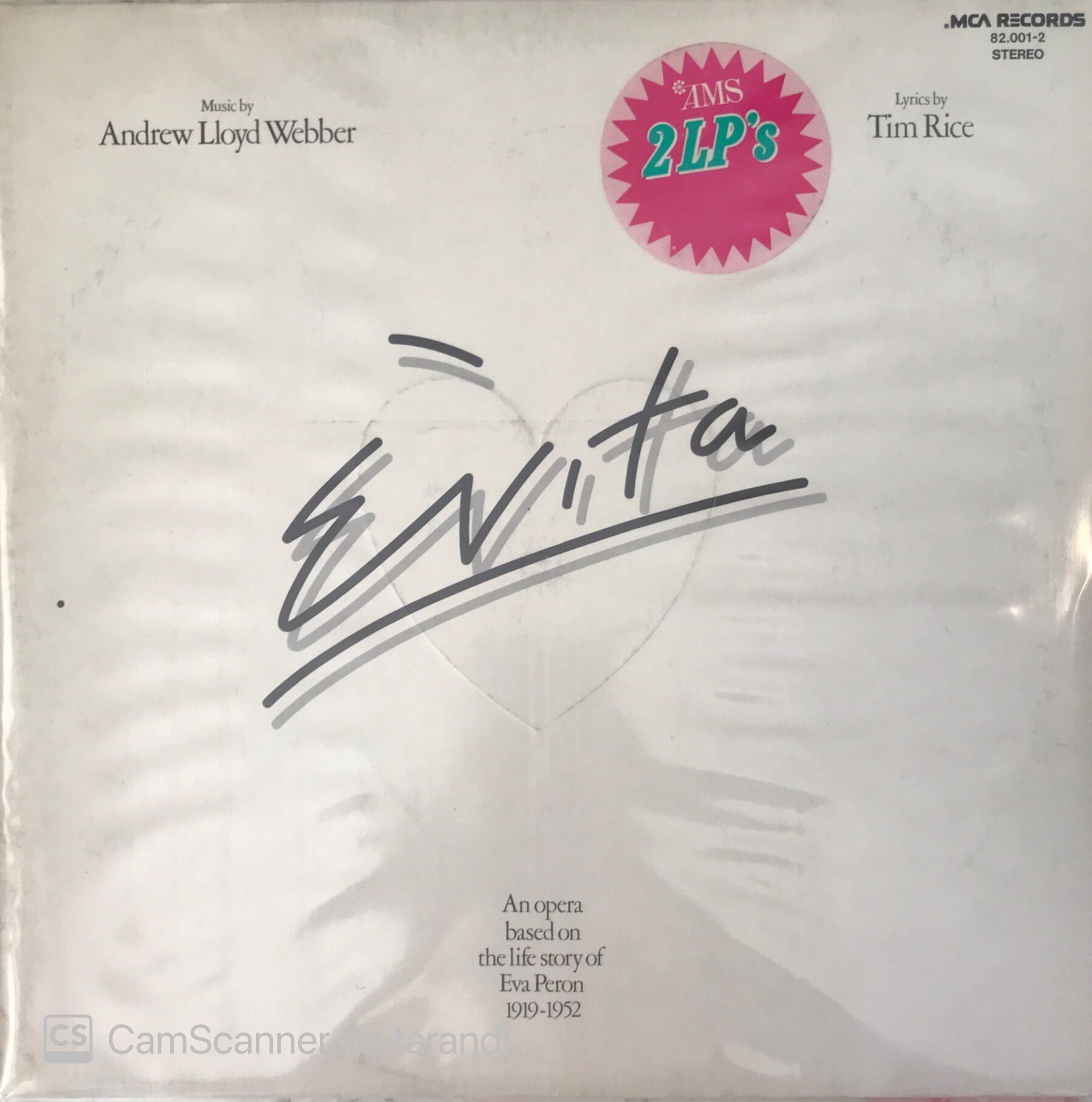 Evita Double LP